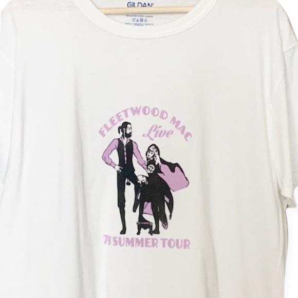 #19 - NWT Fleetwood Mac Live 78’ Summer Tour White T-Shirt - Large - Picture 3 of 4